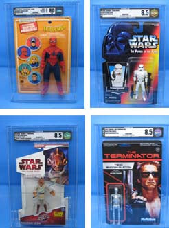 Graded Carded Action Figures