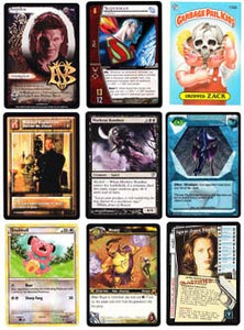 Trading Card Games For Sale, Pokemon, Star Trek, World Of Warcraft, Magic The Gathering, Marvel VS. DC VS. Buffy The Vampire Slayer, Magi Nation, Highlander, and many more to choose from.