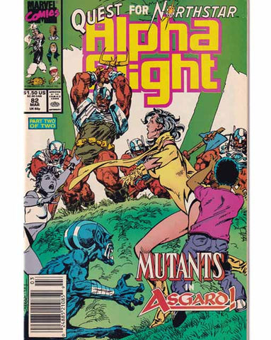 Alpha Flight Issue 82 Marvel Comics Back Issues 024885210859