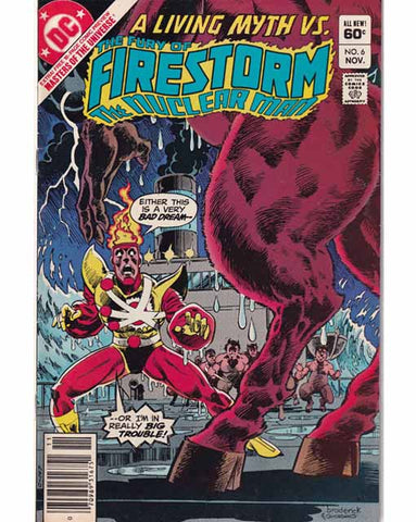 Firestorm The Nuclear Man Issue 6 DC Comics Back Issues 070989316751