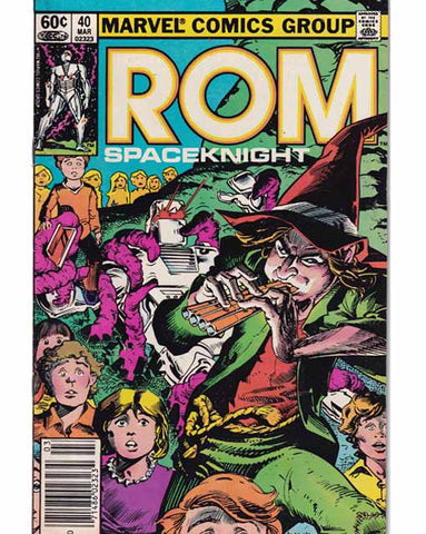 Rom Issue 40 Marvel Comics Back Issues 071486023234