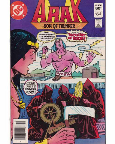 Arak Son Of Thunder Issue 14 DC Comics Back Issues 070989311138