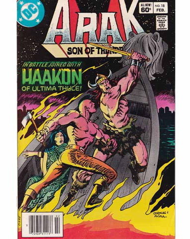Arak Son Of Thunder Issue 18 DC Comics Back Issues 070989311138