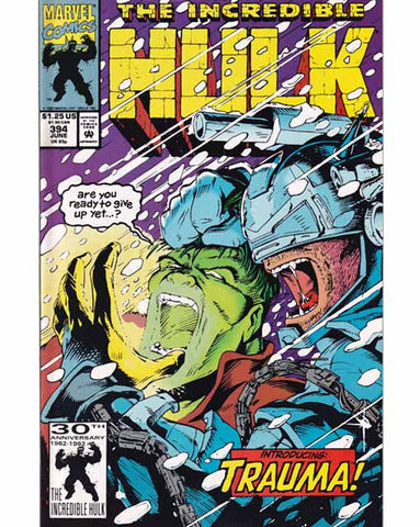 The Incredible Hulk Issue 394 Marvel Comics Back Issues 071486024569