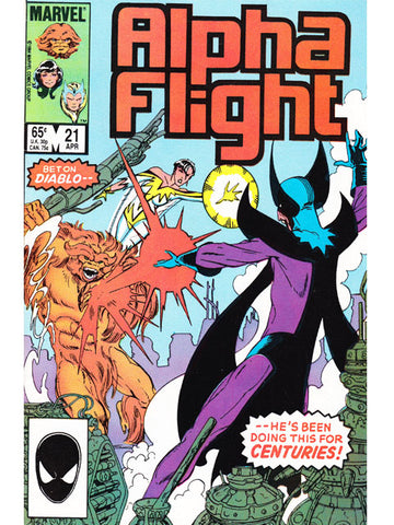 Alpha Flight Issue 21 Vol. 1 Marvel Comics Back Issues 071486029670