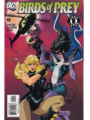 Birds Of Prey Issue 92 DC Comics Back Issues