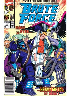 Brute Force Issue 2 of 4 Marvel Comics Back Issues
