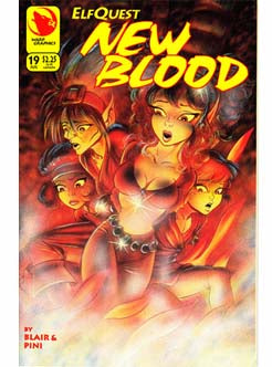 Elfquest New Blood Issue 19 Warp Graphics Comics Back Issues