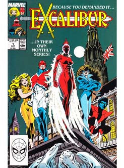 Excalibur Issue 1 Marvel Comics Back Issues