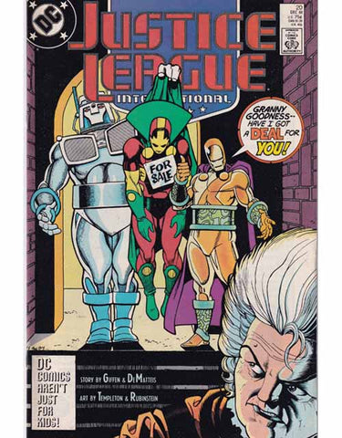 Justice League International Issue 20 DC Comics