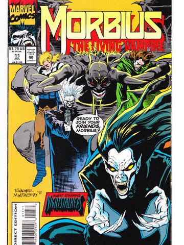 Morbius The Living Vampire Issue 11 Vol.1 Marvel Comics Back Issues