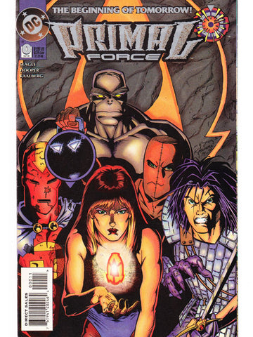 Primal Force Issue 0 DC Comics Back Issues