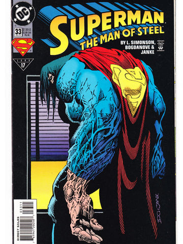 Superman The Man Of Steel Issue 33 DC Comics Back Issues