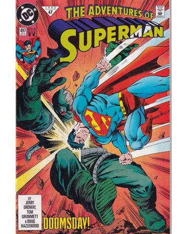 The Adventures Of Superman Issue 497 DC Comics Back Issues 070989311404