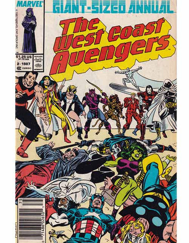 The West Coast Avengers Annual Issue 2 Marvel Comics Back Issues 071486026501