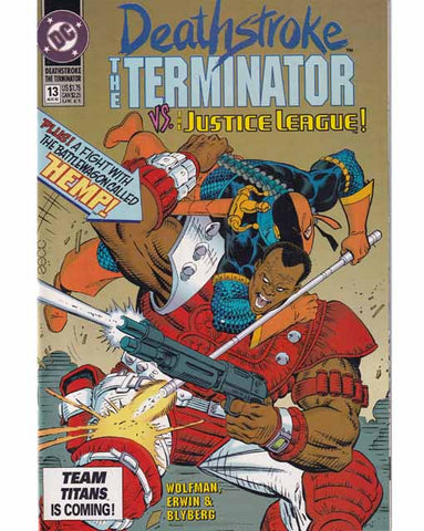 Deathstroke The Terminator Issue 13 DC Comics