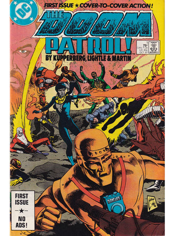 The Doom Patrol Issue 1 DC Comics Back Issues