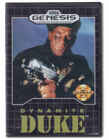 Dynamite Duke With Case Sega Genesis Video Game Cartridge 010086011135