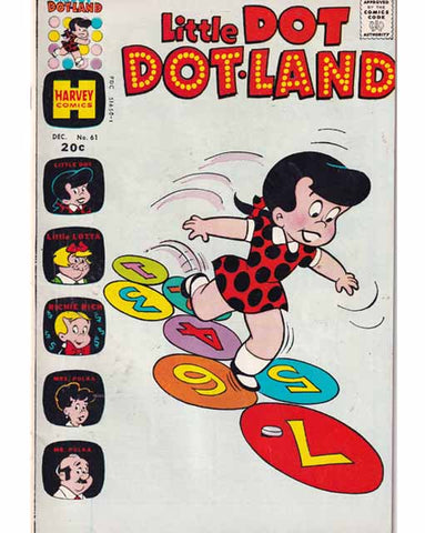 Little Dot Dot-Land Issue 61 Harvey Comics Back Issues