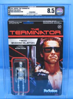 T800 Endoskeleton The Terminator Reaction Funko Graded Carded Action Figure