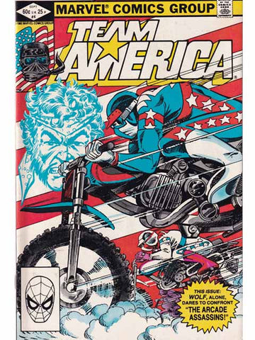 Team America Issue 4 Marvel Comics Back Issues 071486020462