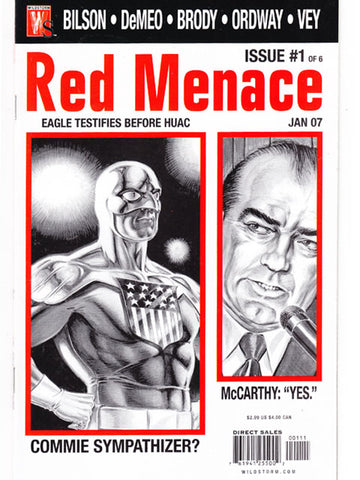 Red Menace Issue 1 Of 6 Wildstorm Comics Back Issues