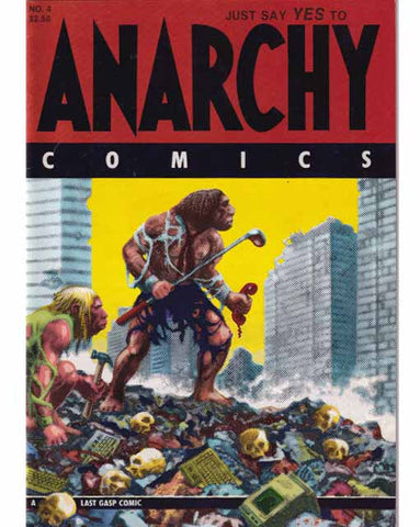 Anarchy Comics Issue 4 Last Gasp Comics Back Issues