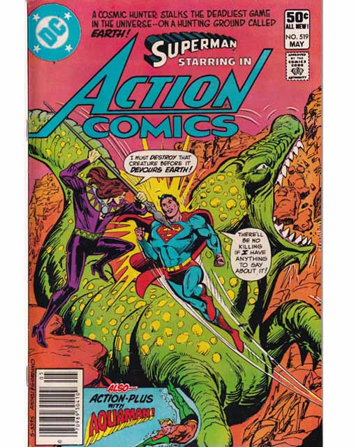 Action Comics Issue 519 DC Comics Back Issues 070989304109