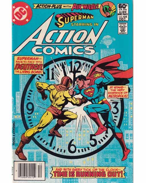 Action Comics Issue 526 DC Comics Back Issues 070989304109