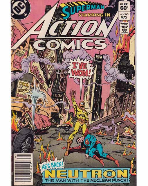 Action Comics Issue 543 DC Comics Back Issues 070989304109