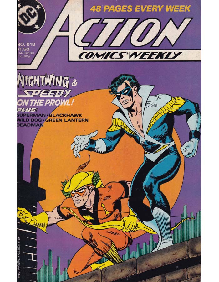 Action Comics Weekly Issue 618  DC Comics Back Issues