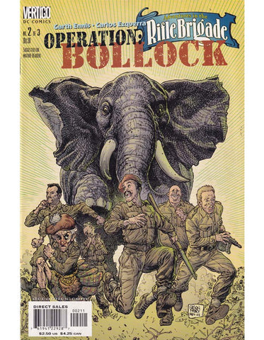 Adventures Of The Rifle Brigade Operation Bollock Issue 2 Of 4 DC Vertigo Comics Back Issues 761941229287
