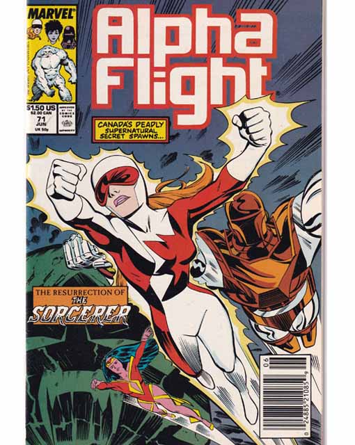 Alpha Flight Issue 71 Marvel Comics Back Issues 024885210859