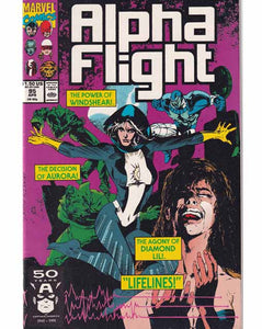 Alpha Flight Issue 95 Marvel Comics Back Issues 024885210859