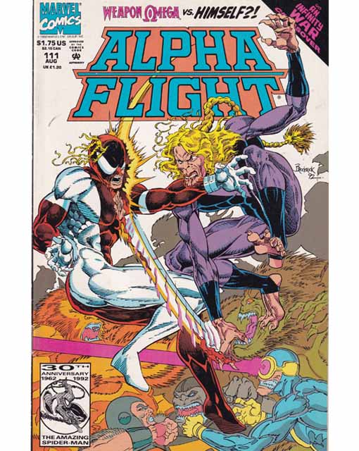Alpha Flight Issue 111 Vol. 1 Marvel Comics Back Issues