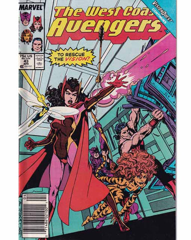 The West Coast Avengers Issue 43 Marvel Comics Back Issues 071486021001