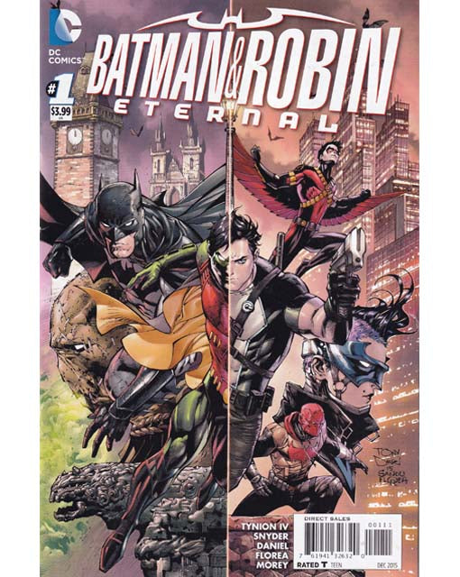 Batman And Robin Eternal Issue 1 DC Comics Back Issues 761941326320
