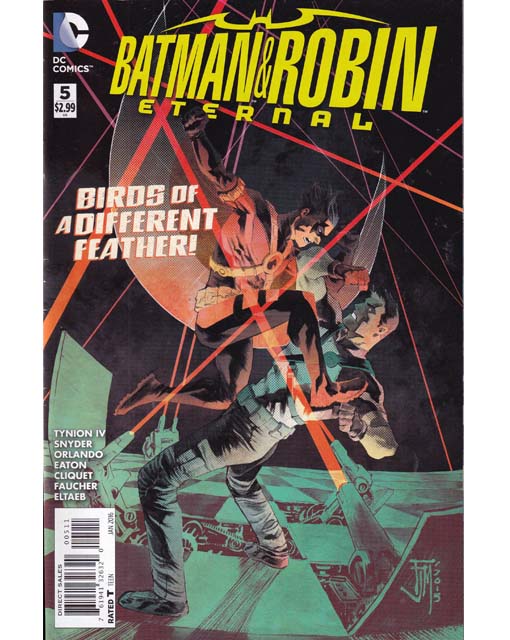 Batman And Robin Eternal Issue 5 DC Comics Back Issues 761941326320
