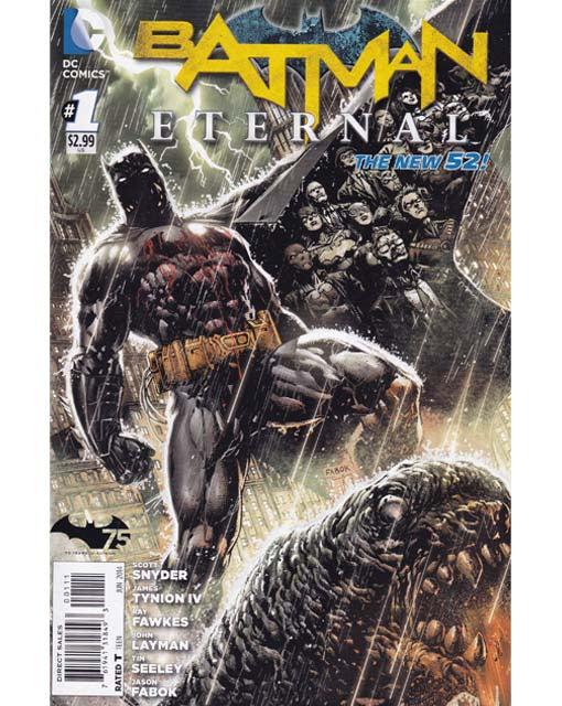 Batman Eternal Issue 1 DC Comics Back Issues 761941318493
