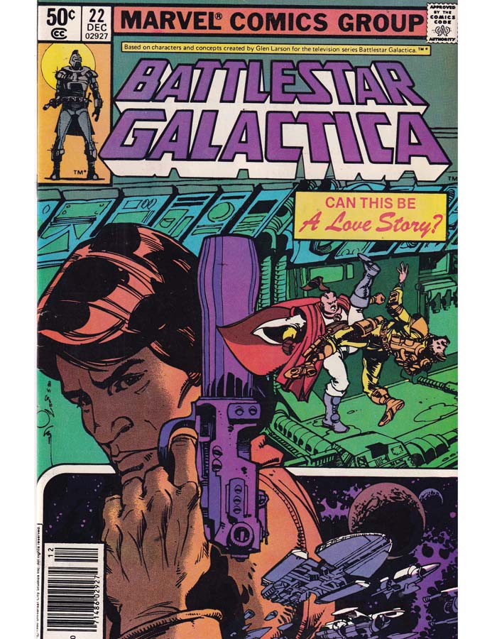 Battlestar Galactica Issue 22 Marvel Comics Back Issues 071486029274

