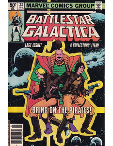 Battlestar Galactica Issue 23 Marvel Comics Back Issues 071486029274
