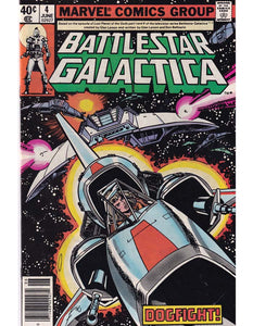 Battlestar Galactica Issue 4 Marvel Comics Back Issue 071486029274
