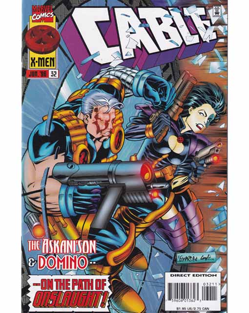 Cable Issue 32 Vol 1 Marvel Comics Back Issues 759606013623