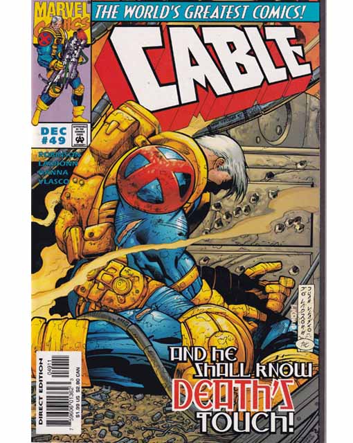 Cable Issue 49 Vol 1 Marvel Comics Back Issues 759606013623