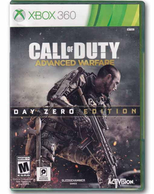 Call Of Duty Advanced Warfare Day Zero Edition Xbox 360 Video Game 047875872660