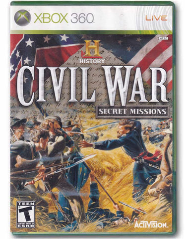 Civil War Secret Missions Xbox 360 Video Game 047875757233
