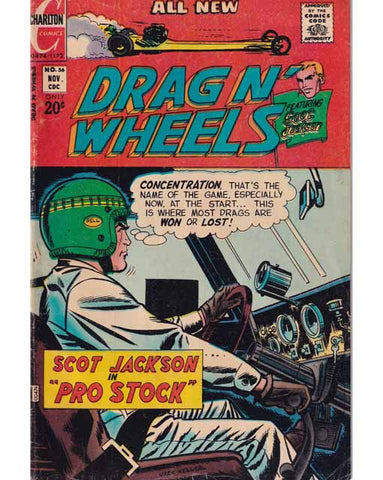 Drag N' Wheels Issue 56 Charlton Comics Back Issues