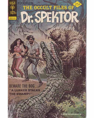The Occult Files Of Dr. Spektor Issue 21 Gold Key Comics Back Issues 
