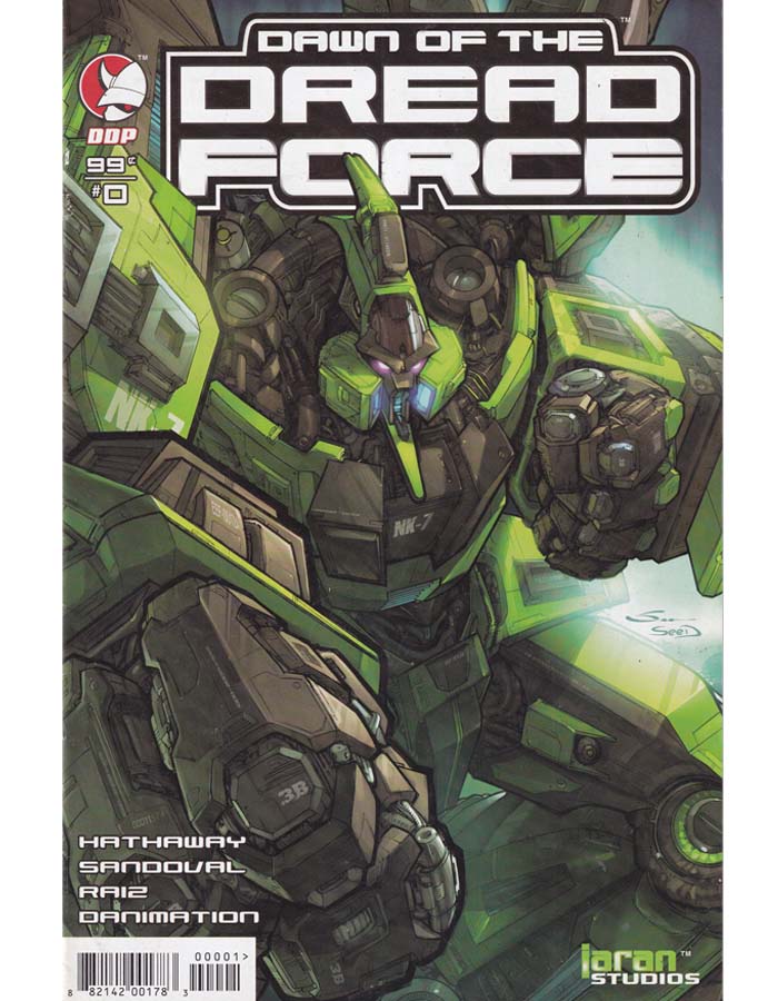 Dawn Of The Dread Force Issue 0 DDP Comics Back Issues 882142001783
