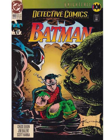 Detective Comics Issue 660 DC Comics Back Issue